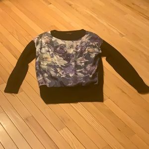 Marchessa Voyage silk blend top